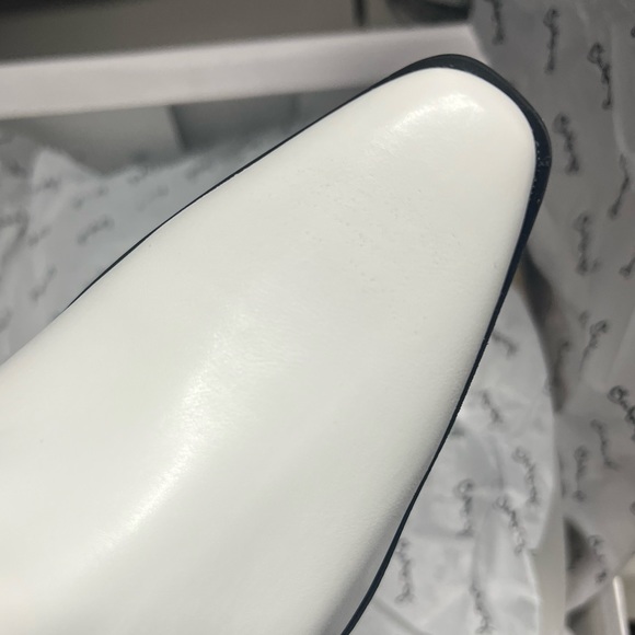 ⚡CLEARANCE! White Vegan Leather Cowboy Ankle Boots - Picture 9 of 9